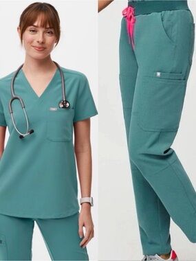 Figs XS Hydrogreen Scrub Set